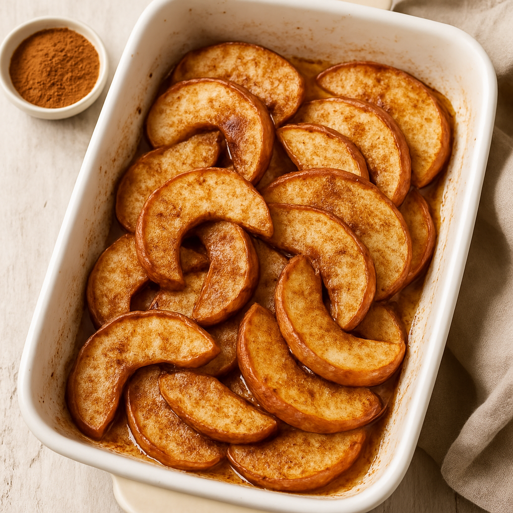 Baked Cinnamon Apple Slices