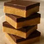 Chocolate Peanut Butter Bars no-bake dessert