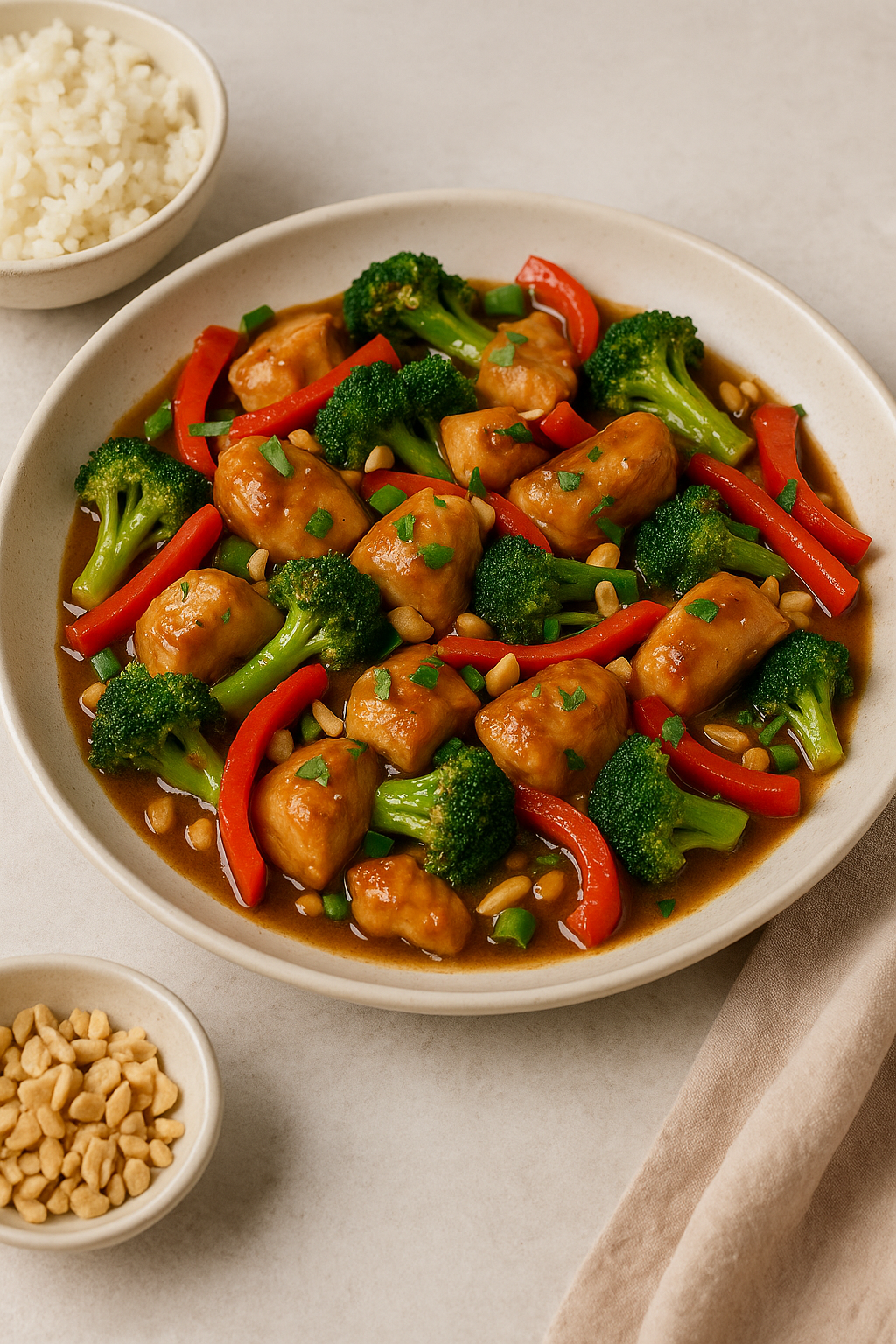 Thai Peanut Chicken Stir Fry: A Flavor-Packed Weeknight Dinner