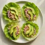 Tuna White Bean Salad Wraps with Avocado